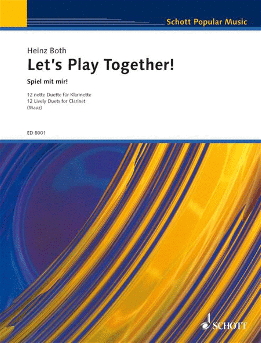 Let's Play Together! Clarinet Duet scores gallery preview page 1