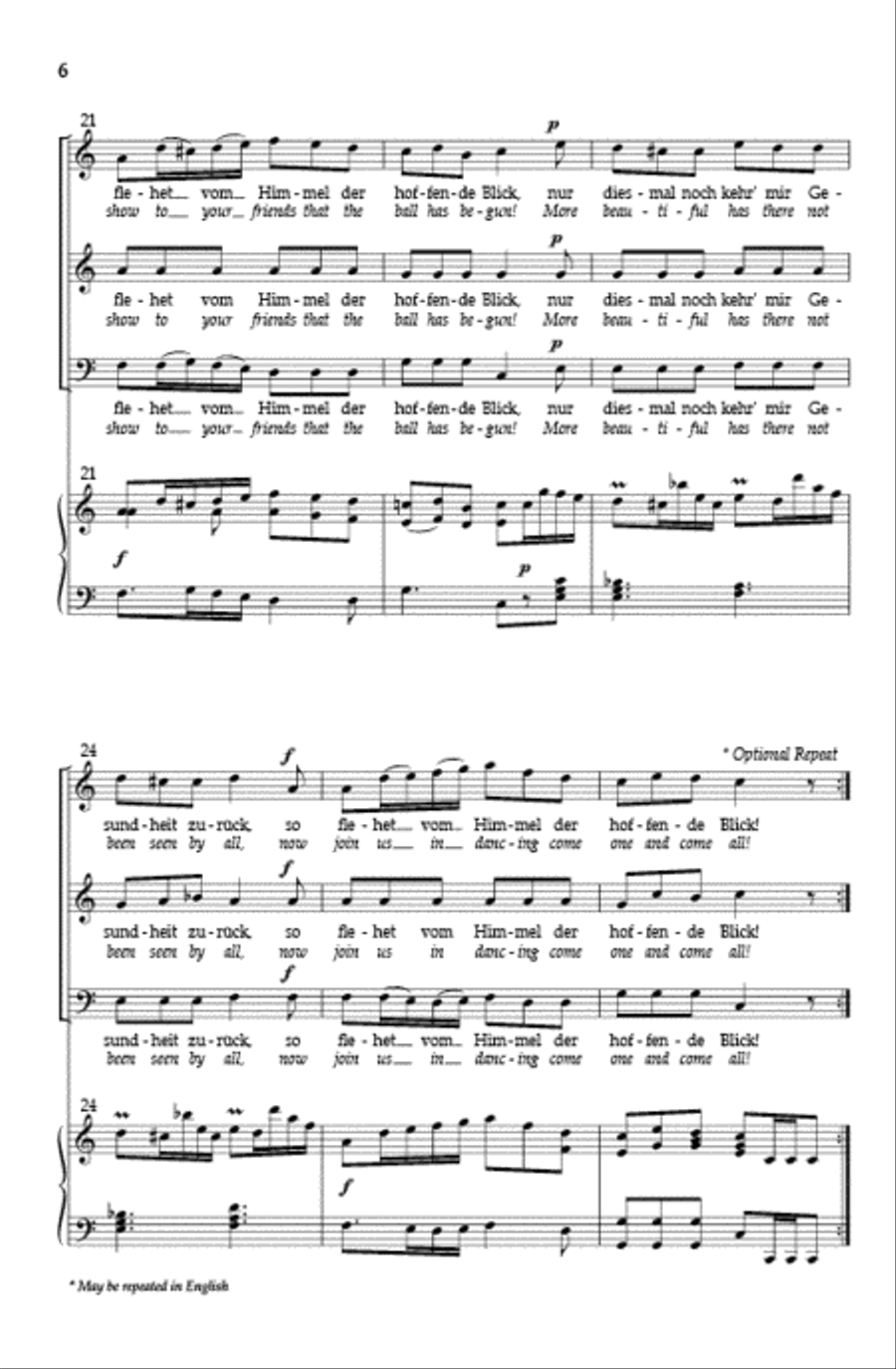 Der Tanz (The Dance) Der Tanz (The Dance) 3-Part scores gallery preview page 5