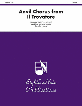 Book cover for Anvil Chorus (from Il Trovatore)