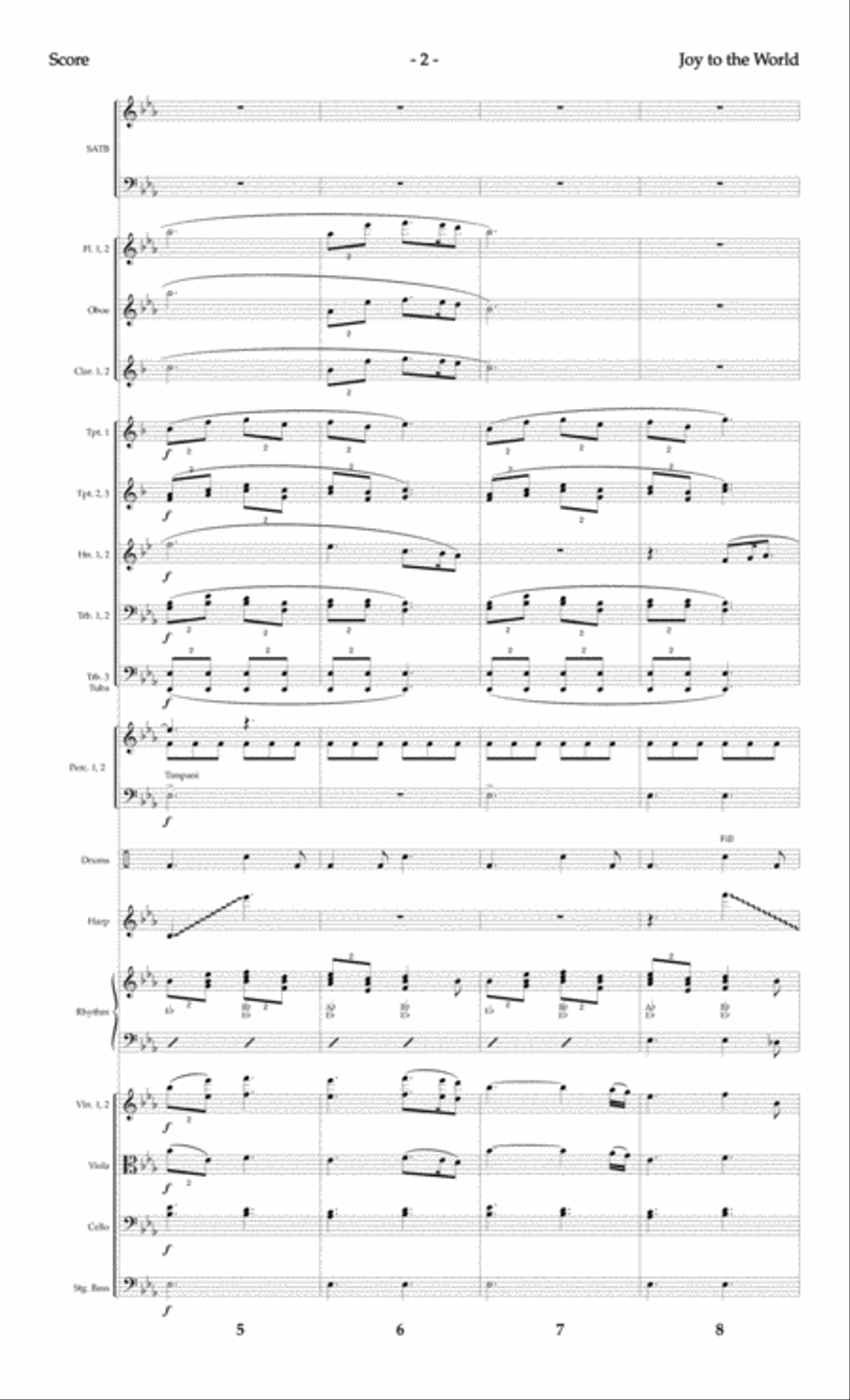 Behold, a Savior! - CD with Printable Parts Choir scores gallery preview page 4