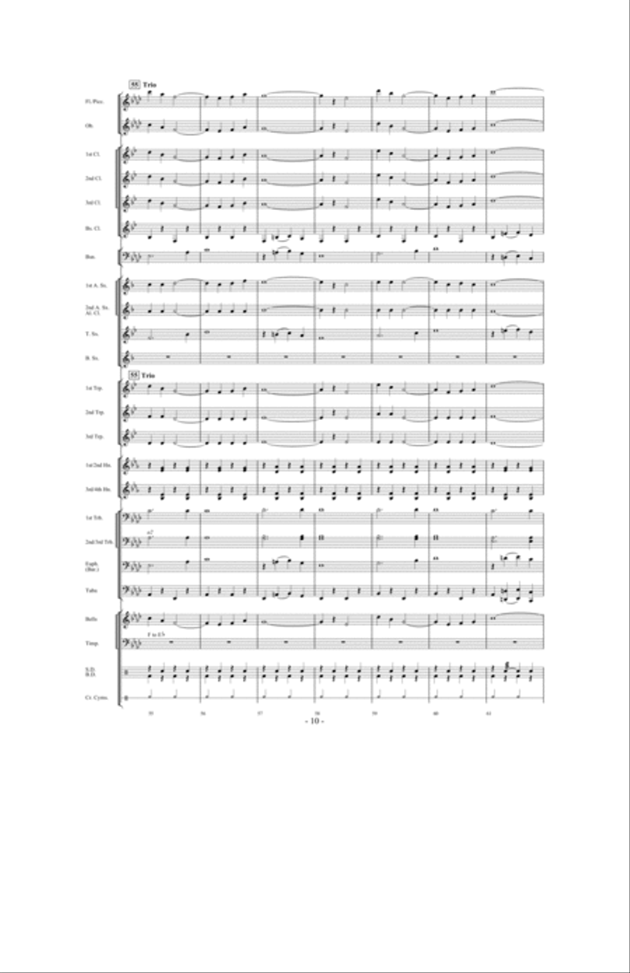 Burma Patrol Concert Band scores gallery preview page 9