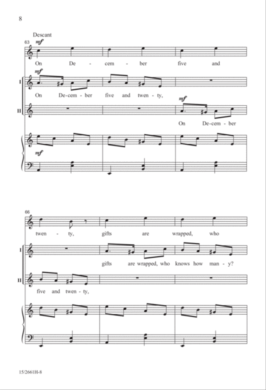 Fun, Fun, Fun! Fun, Fun, Fun! 2-Part scores gallery preview page 9