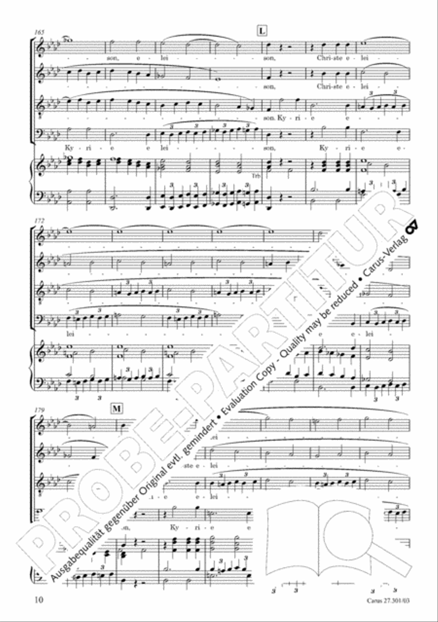 Requiem in F minor Requiem in F minor 4-Part scores gallery preview page 15