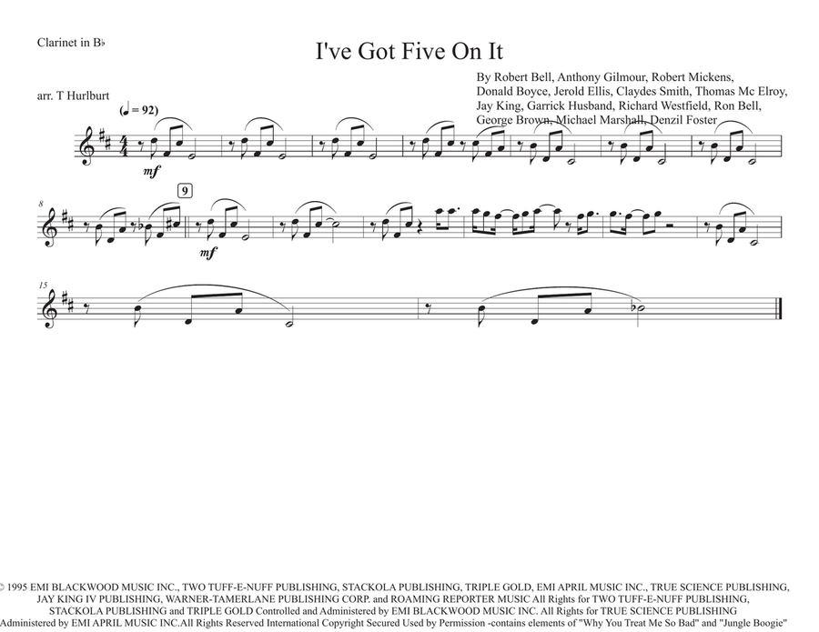 I Got Five On It Marching Band scores gallery preview page 4