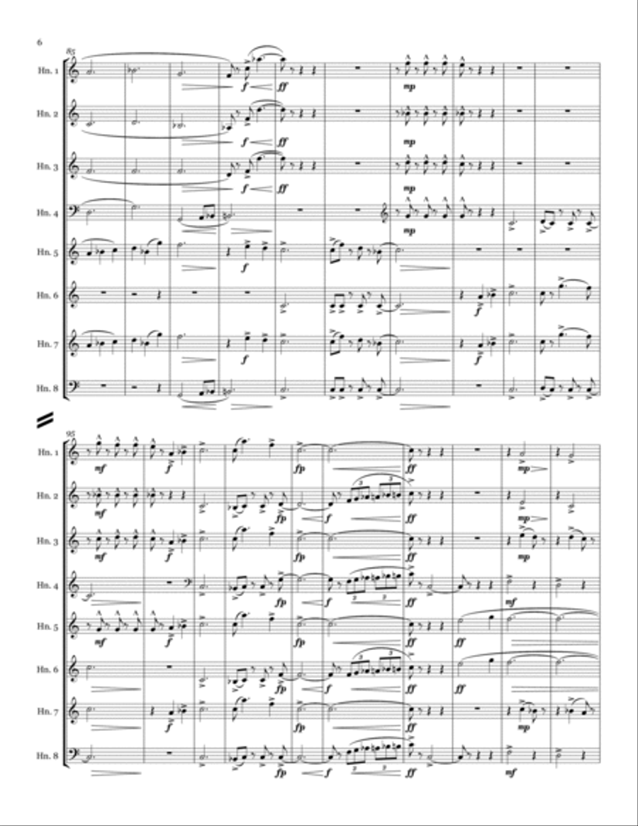 The Most Wonderful Time Of The Year Horn scores gallery preview page 6