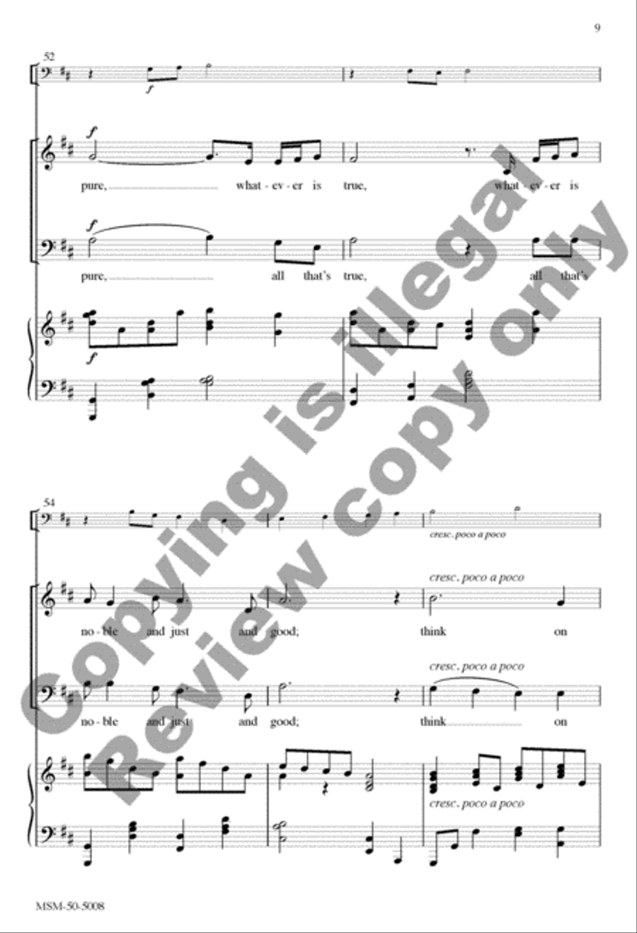 Think on These Things 3-Part scores gallery preview page 19