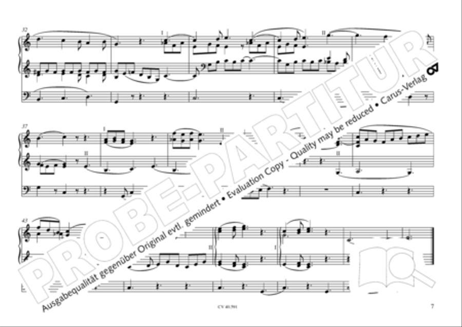 Free Organ Music from the Romantic Period, Vol. III (Freie Orgelmusik der Romantik, Band III) Organ scores gallery preview page 8