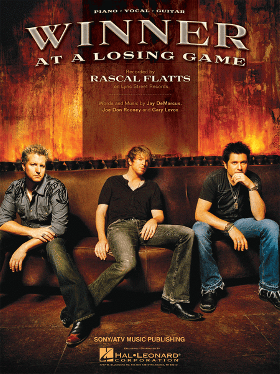 Winner at a Losing Game Piano, Vocal, Guitar scores gallery preview page 1