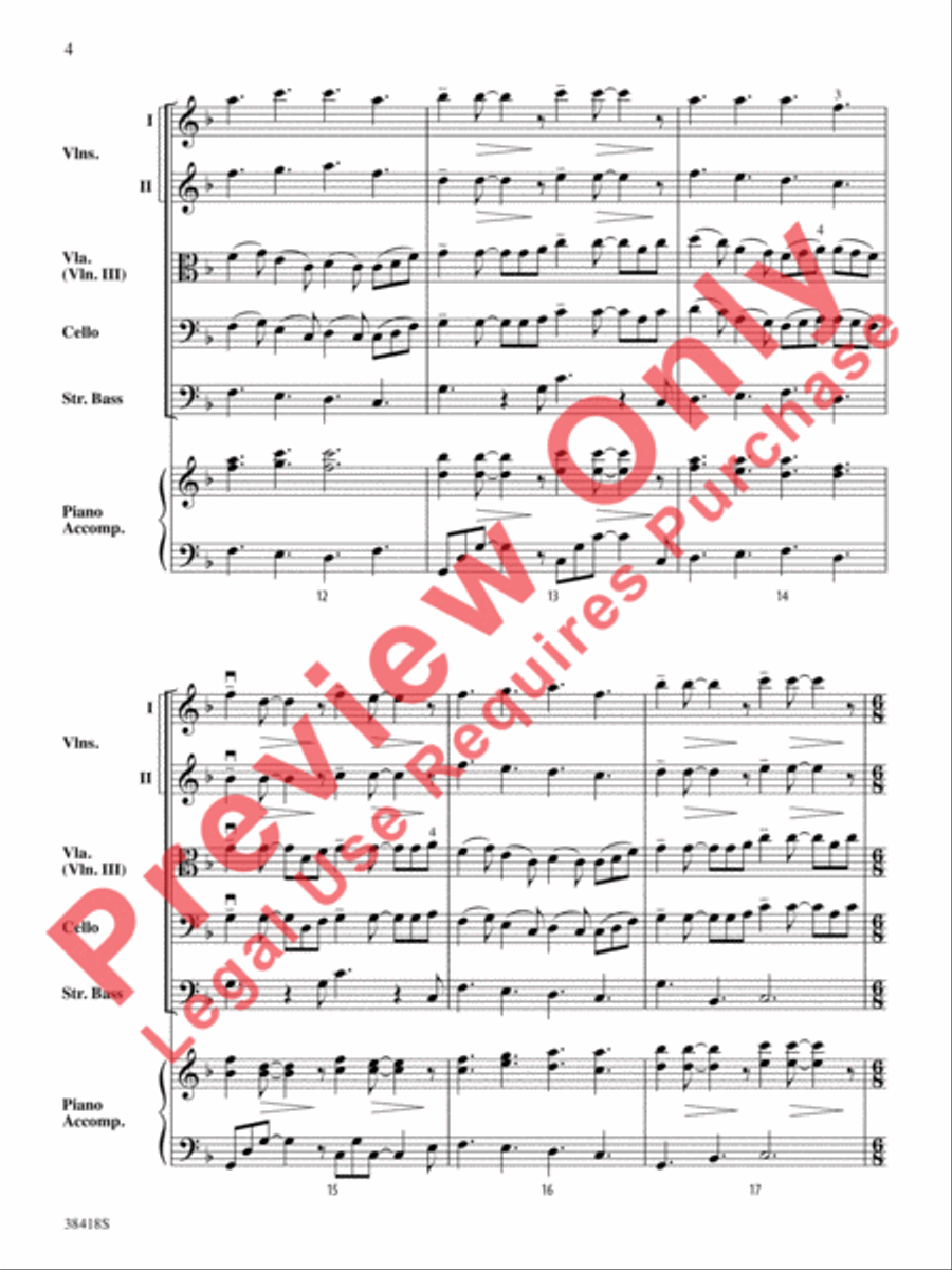 Return to Skye String Orchestra scores gallery preview page 5