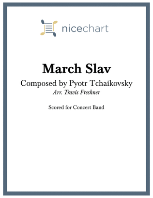 Book cover for March Slav (Score & Parts)