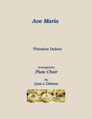 Ave Maria for Flute Choir