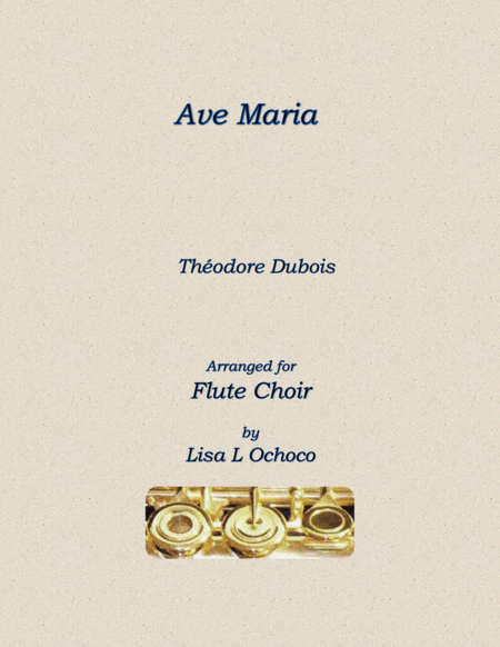 Ave Maria for Flute Choir image number null