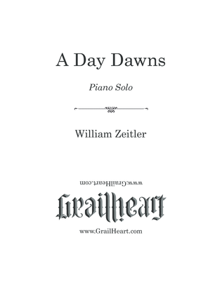 Book cover for A Day Dawns