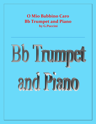 O Mio Babbino Caro - G.Puccini - Trumpet and Piano