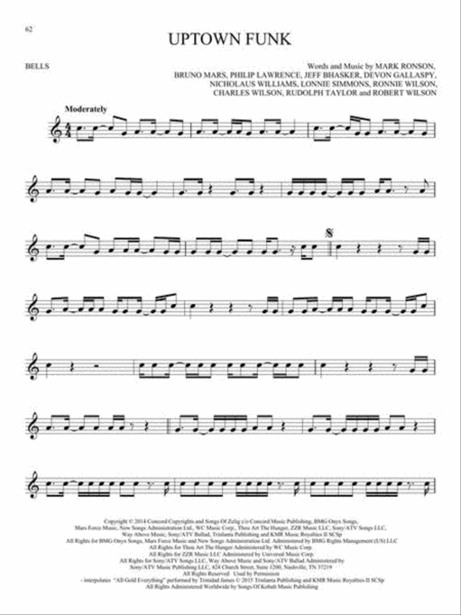 First 50 Songs You Should Play on the Bells/Glockenspiel Glockenspiel scores gallery preview page 7