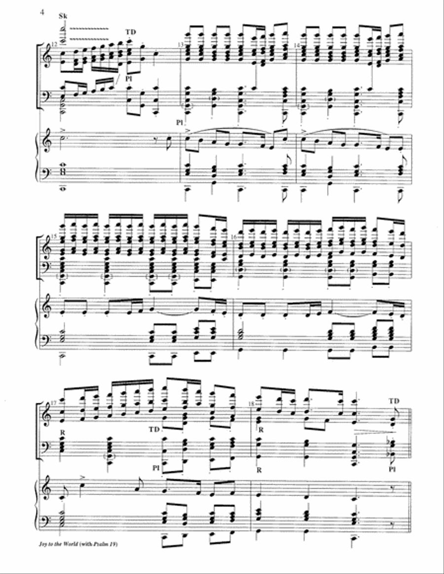 Joy to the World Orchestra scores gallery preview page 4
