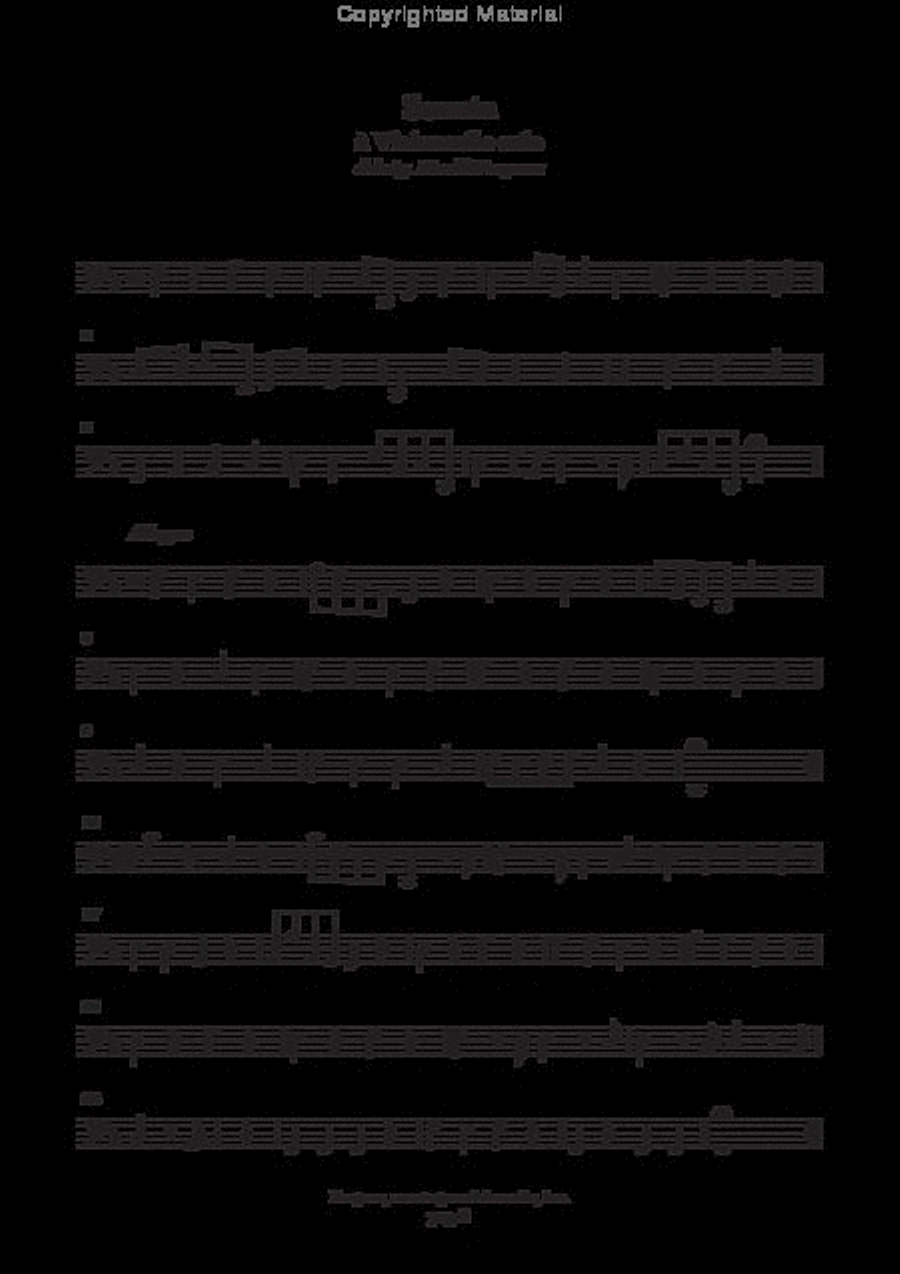 Sonata in fa maggiore (Ms, GB-Lbl) Cello Solo scores gallery preview page 4