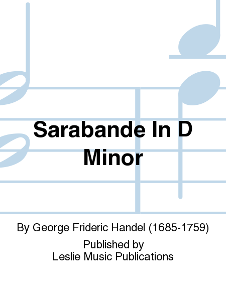 Sarabande In D Minor