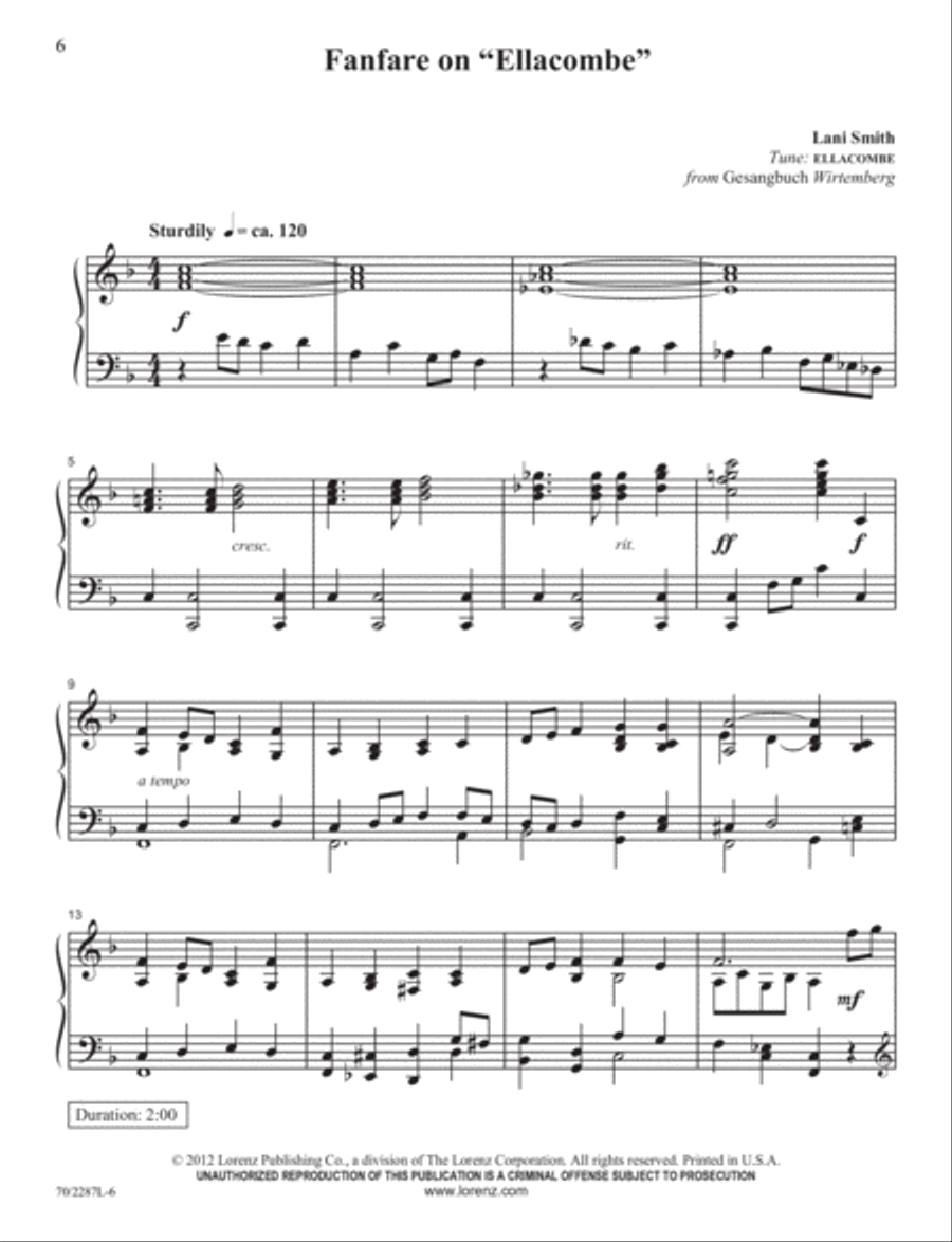 Glorious Morning! Piano Solo scores gallery preview page 4