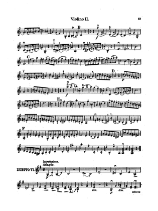 Campagnoli: Six Duets, Op. 14