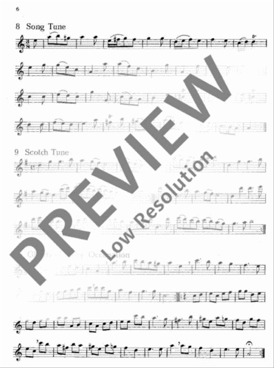 The Flute Master Flute scores gallery preview page 7
