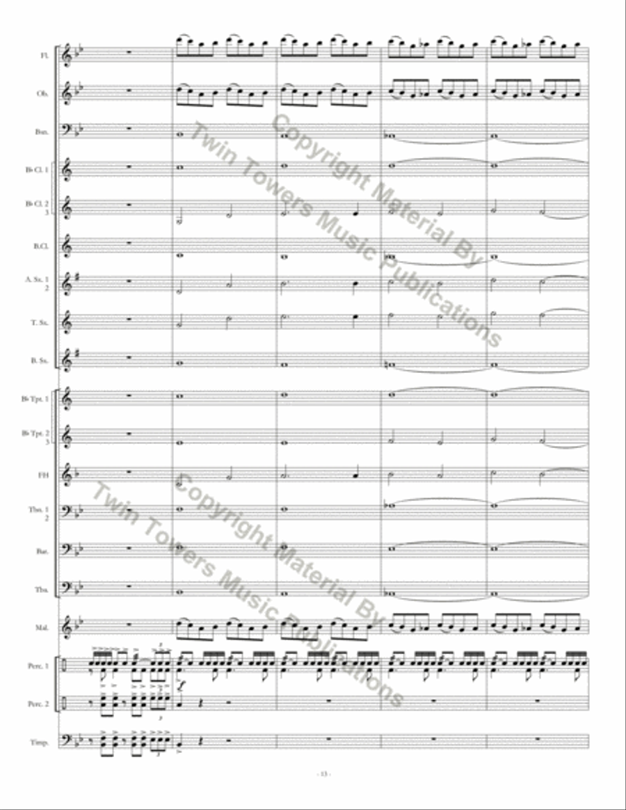 Respect is a Two Way Street Concert Band scores gallery preview page 14