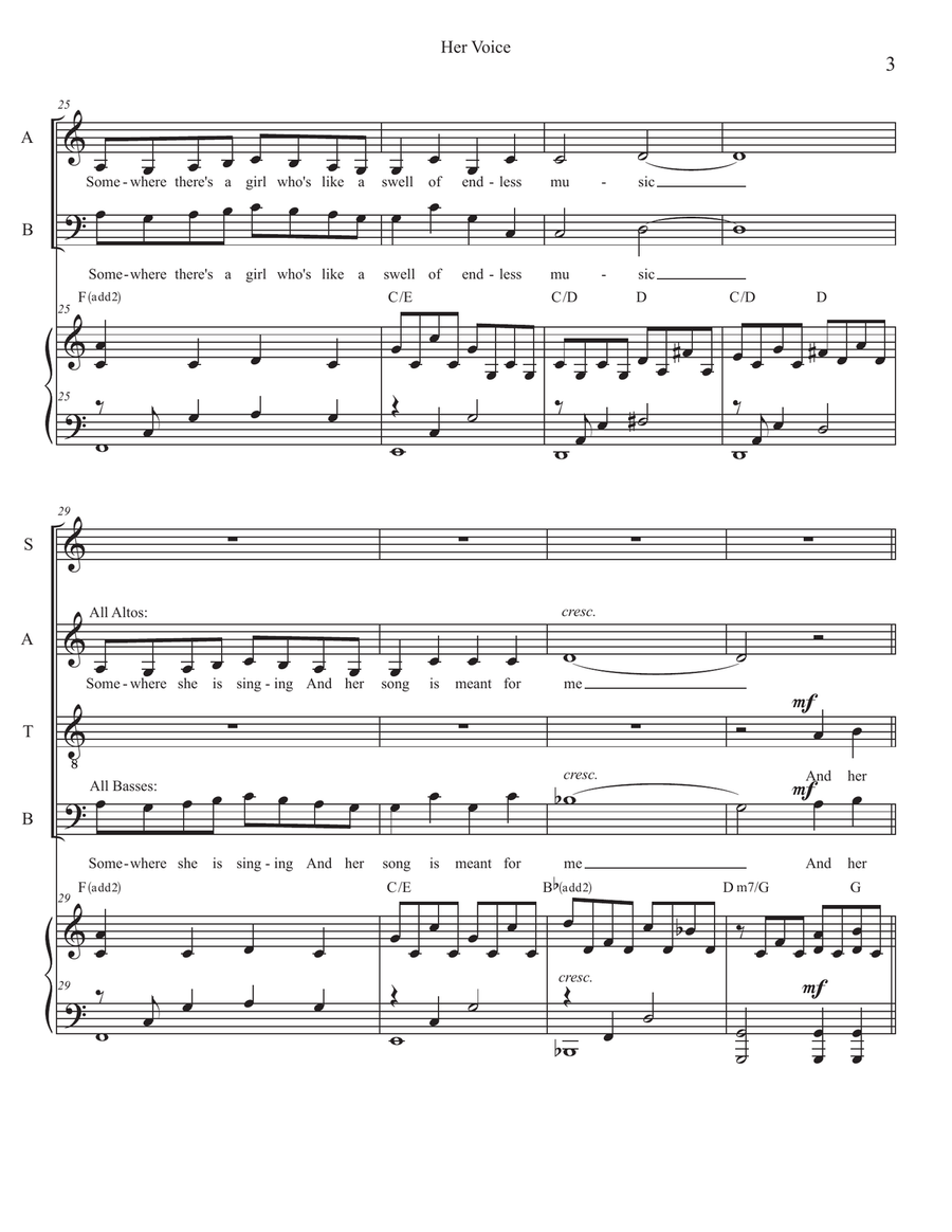 Her Voice 4-Part scores gallery preview page 3