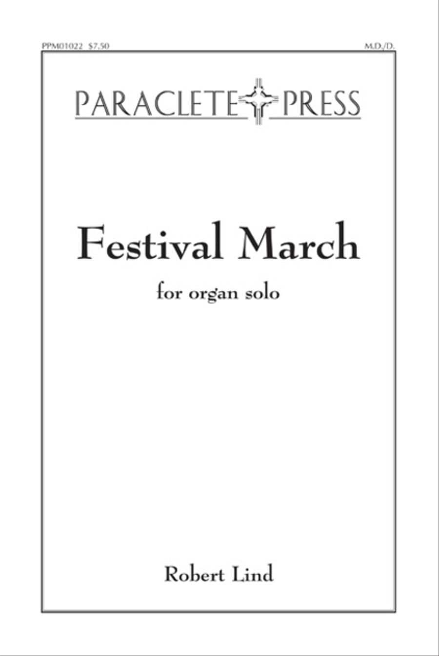Festival March Organ scores gallery preview page 1