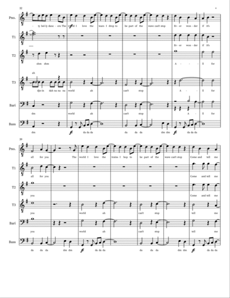 Can't Stop Small Ensemble scores gallery preview page 4
