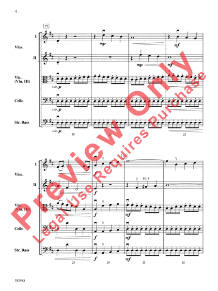 Eine Kleine Bachmusik (from Brandenburg Concerto No. 5 in D Major)