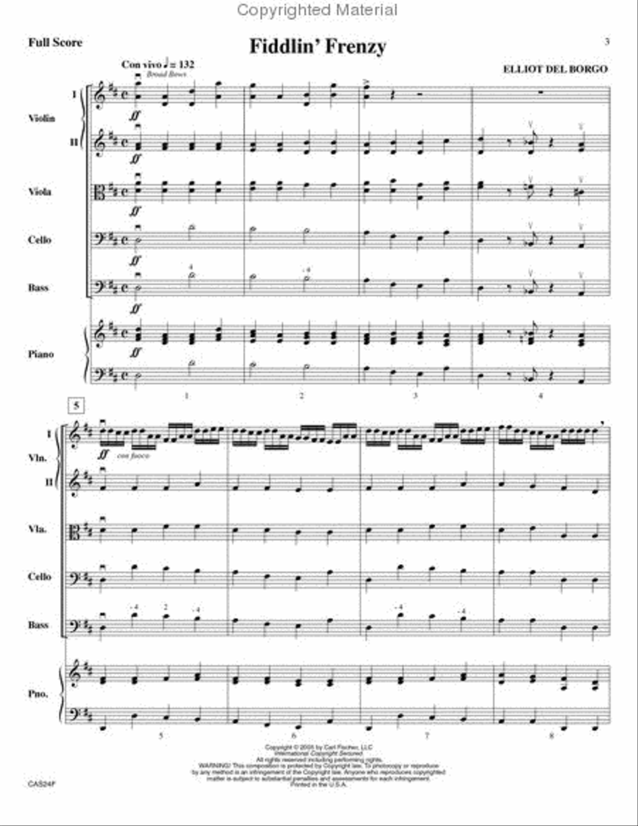 Fiddlin' Frenzy String Orchestra scores gallery preview page 2