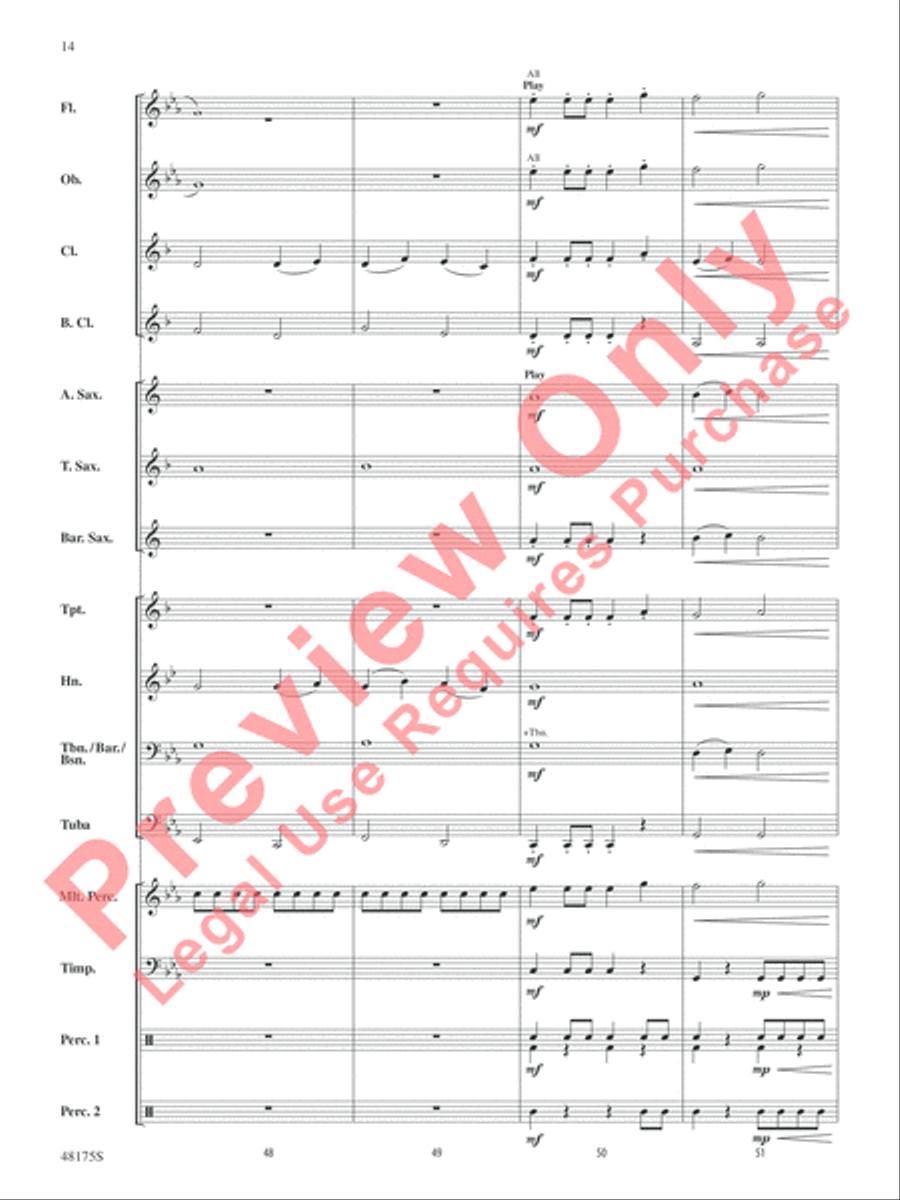 Dragon Bridge Dragon Bridge Concert Band scores gallery preview page 15