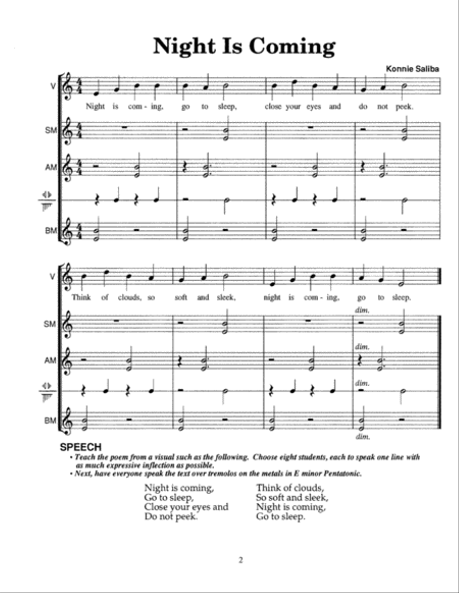 Yours, Truly! Yours, Truly! Unison Choir scores gallery preview page 4