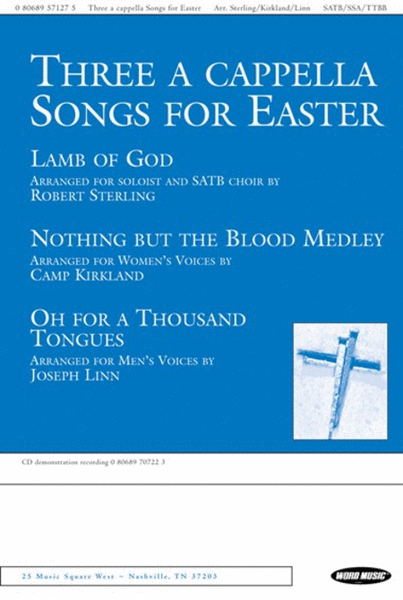 Three A Cappella Songs For Easter - Anthem image number null