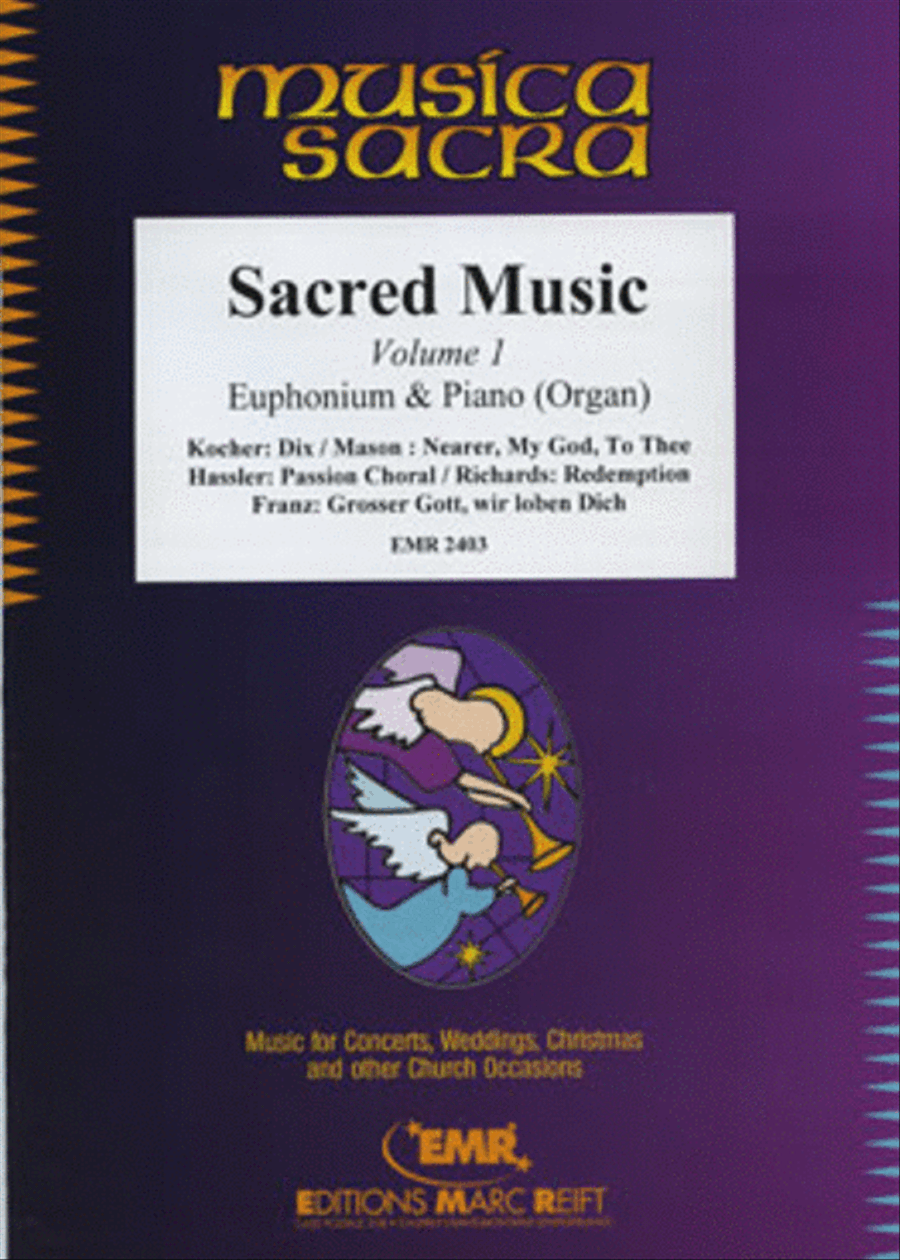 Sacred Music Volume 1 Euphonium scores gallery preview page 1