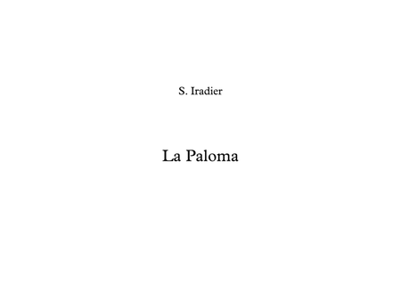 La Paloma image number null