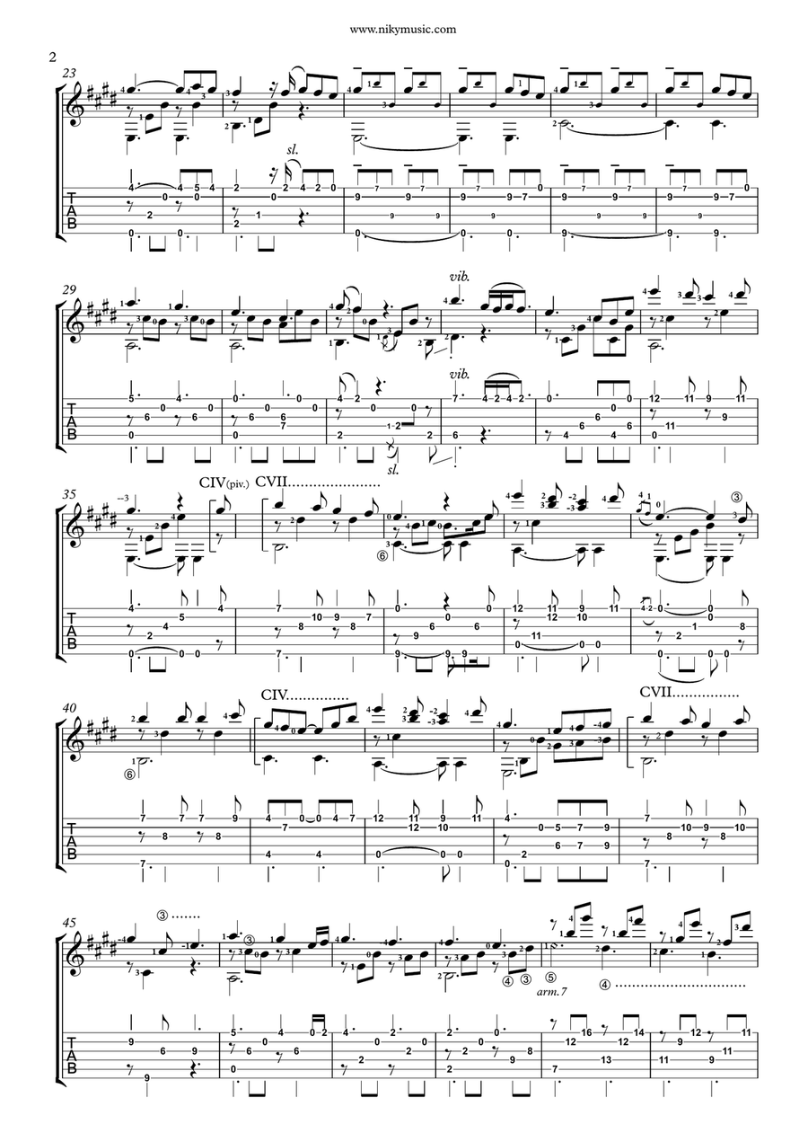 Perfect Acoustic Guitar scores gallery preview page 2