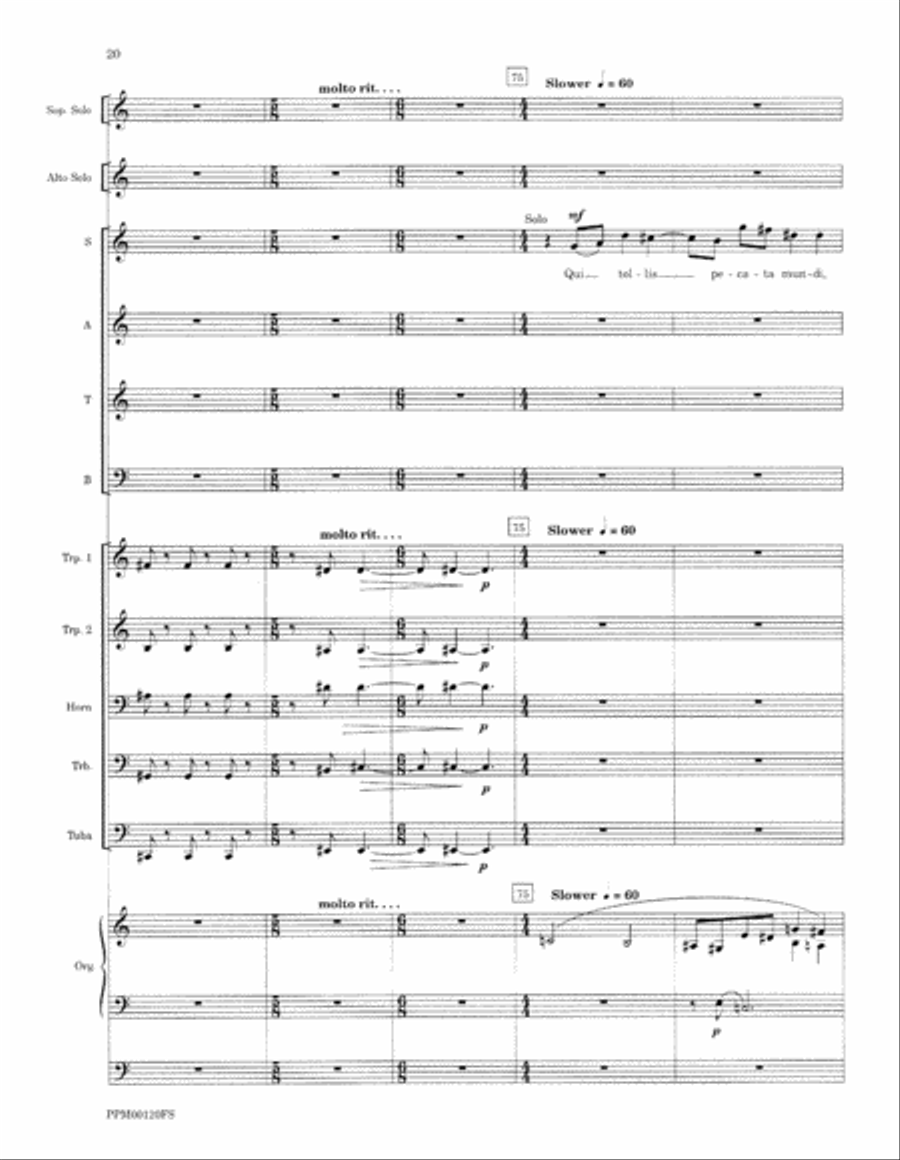 Transfiguration: An Ecumenical Mass - Full Score Divisi scores gallery preview page 23