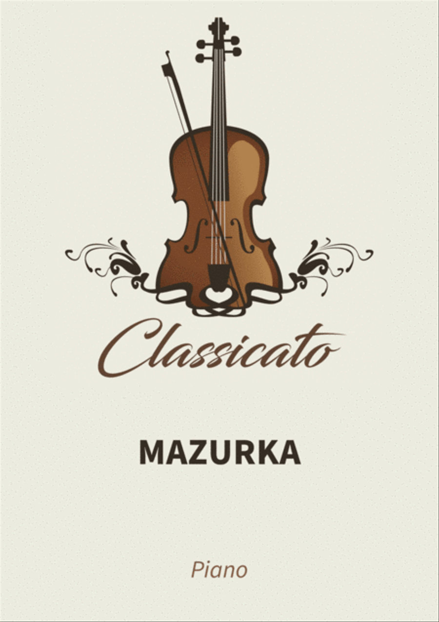 Mazurka Piano Solo scores gallery preview page 1