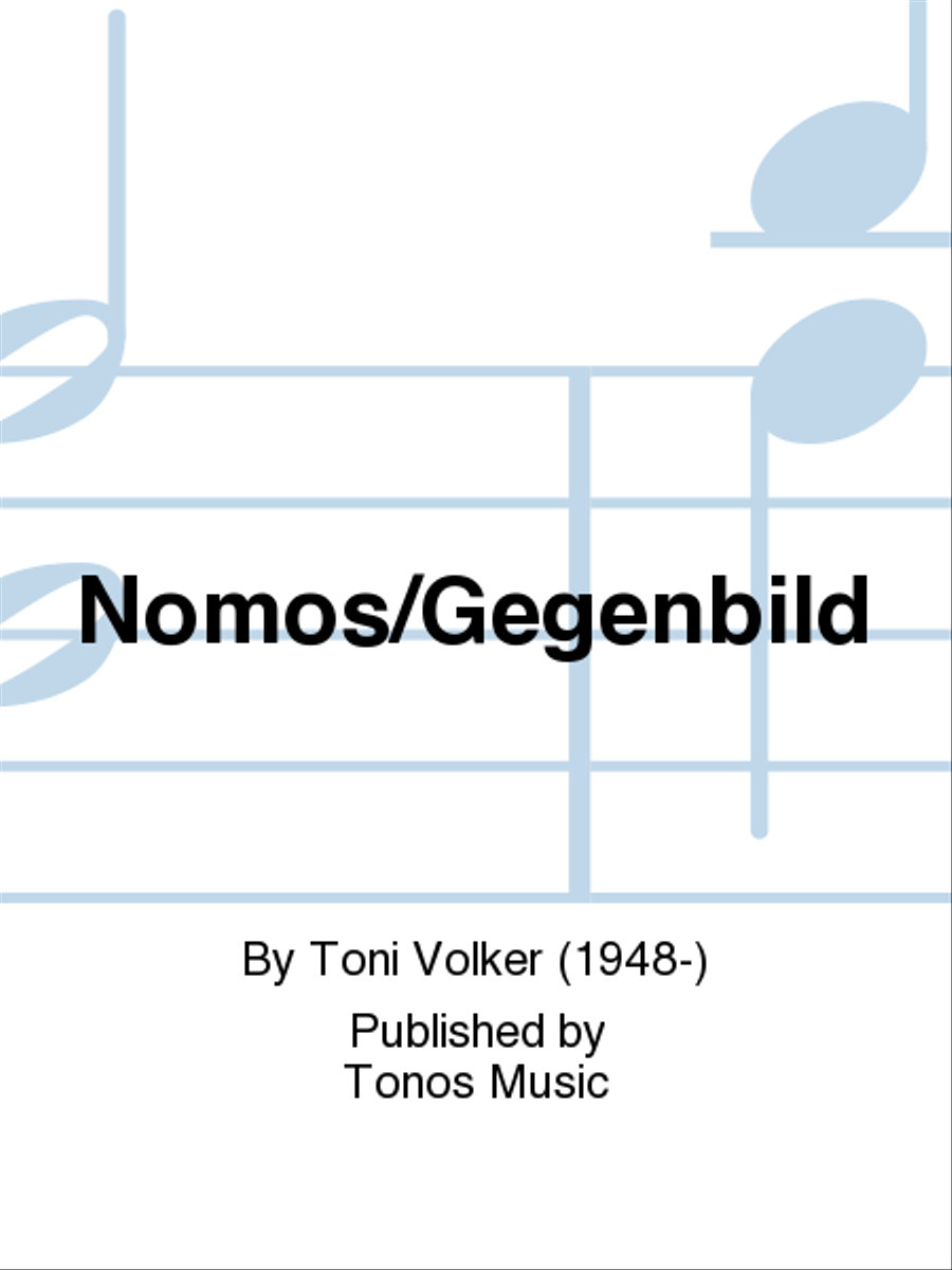 Nomos/Gegenbild Chamber Orchestra scores gallery preview page 1