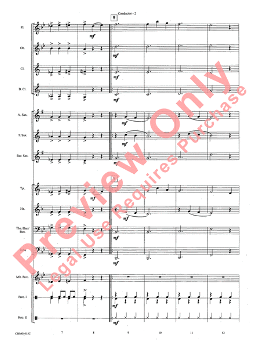 It's the Most Wonderful Time of the Year Concert Band scores gallery preview page 5