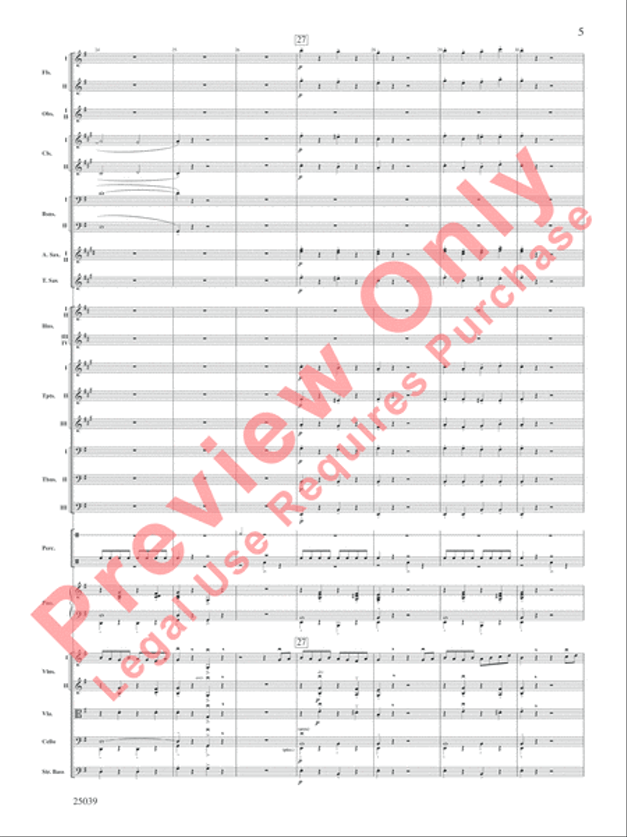 The Typewriter Full Orchestra scores gallery preview page 6