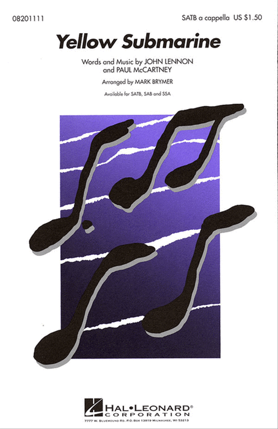 Yellow Submarine Yellow Submarine 4-Part scores gallery preview page 1