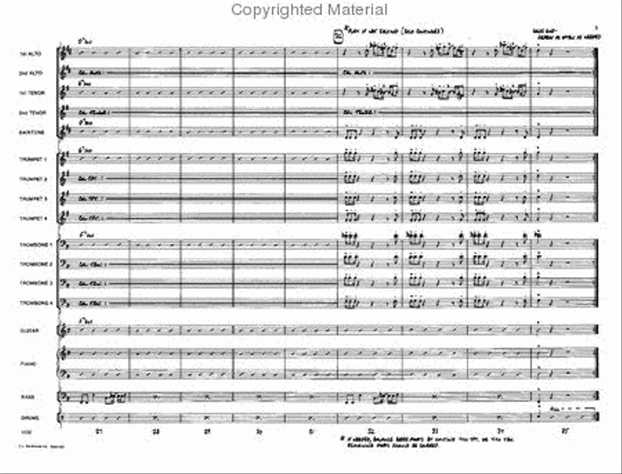 Down Home Cookin' Jazz Ensemble scores gallery preview page 5