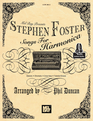 Book cover for Stephen Foster Songs for Harmonica