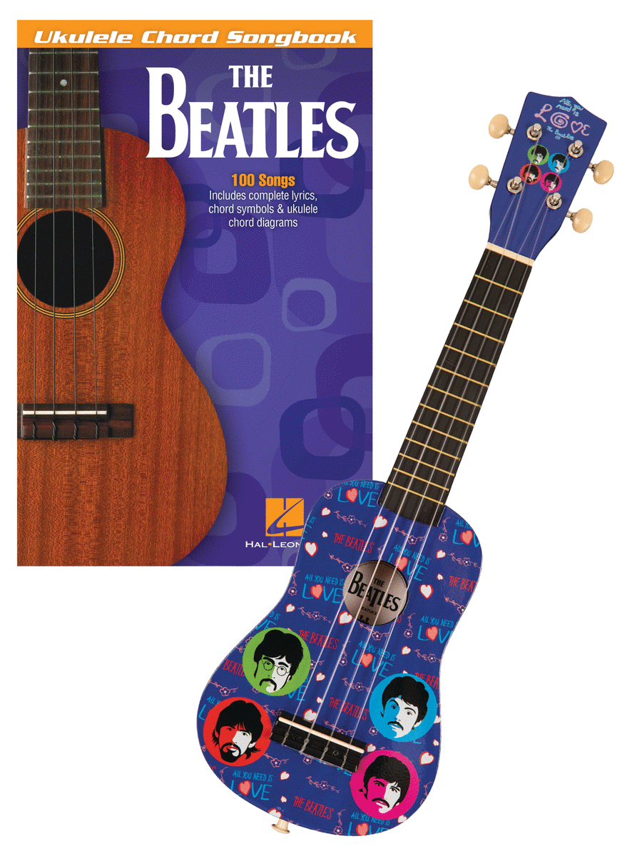Book cover for Hal Leonard The Beatles Ukulele Starter Pack