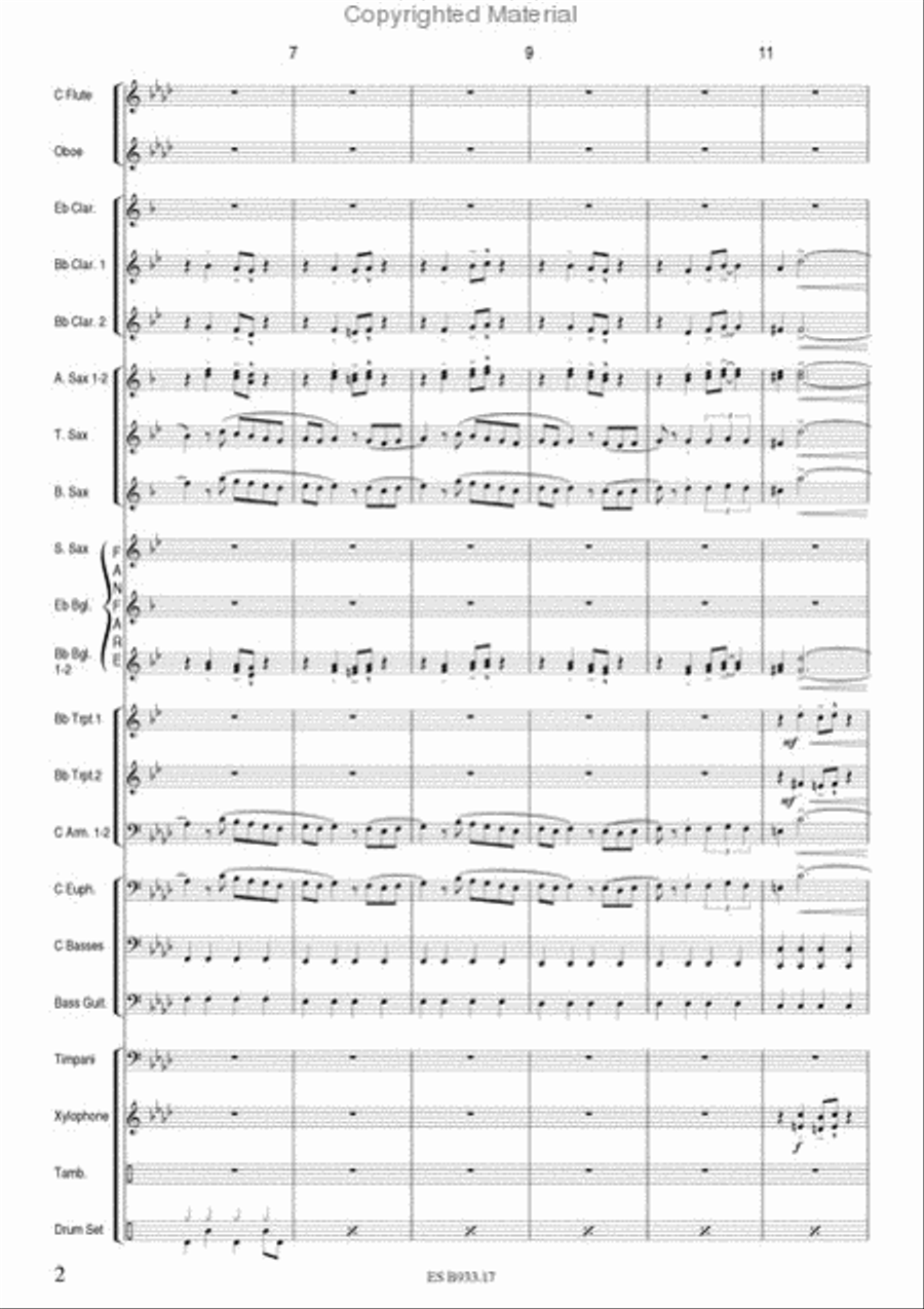 Happy Together Concert Band scores gallery preview page 4