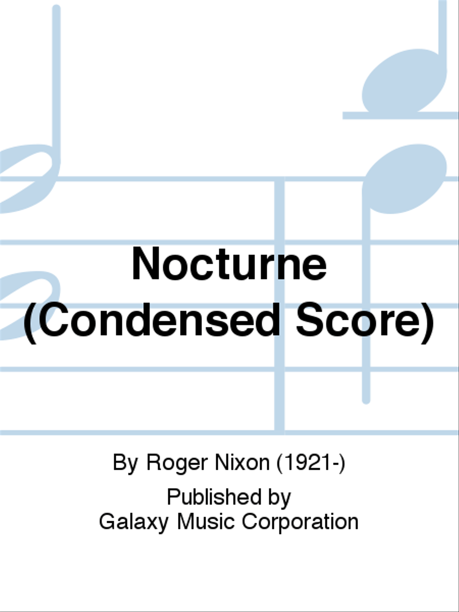 Nocturne (Condensed Score)