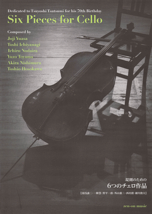 Book cover for Six Pieces for Cello
