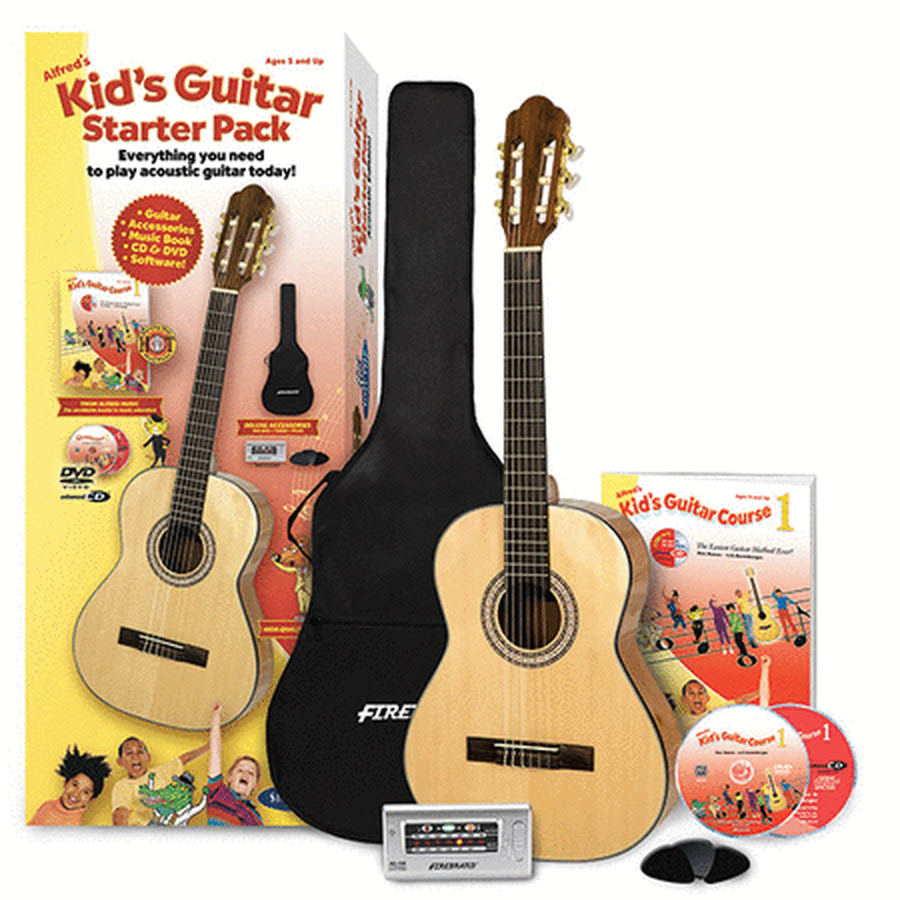 Alfred's Kid's Guitar Course Starter Pack (Acoustic Edition) image number null